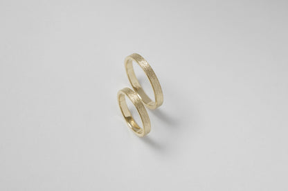 Wedding ring "Simple" (3 mm) brushed