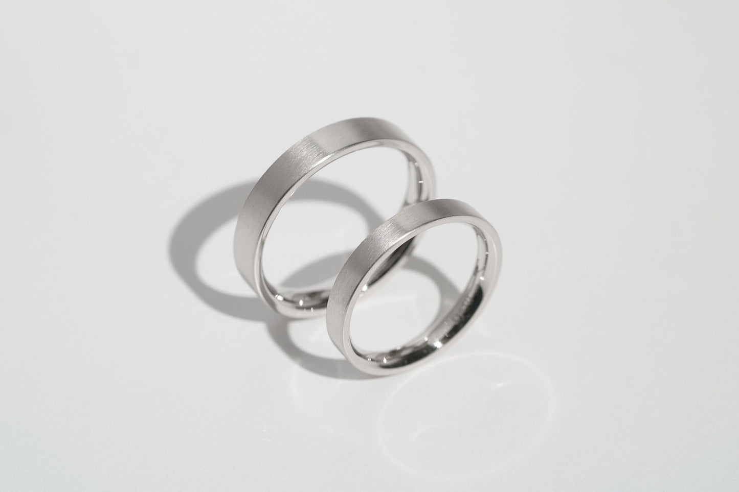 Wedding ring "Simple Comfort" (4 mm) matte