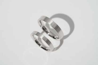 Wedding ring "Simple Comfort" (4 mm) matte
