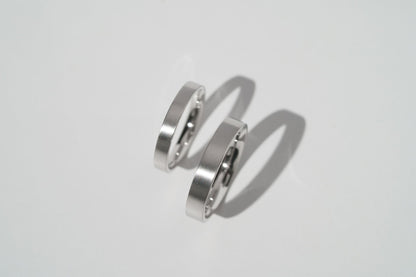 Wedding ring "Simple Comfort" (4 mm) matte