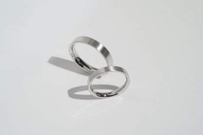 Wedding ring "Simple Comfort" (4 mm) matte
