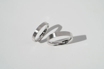 Wedding ring "Simple Comfort" (4 mm) matte